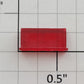Lionel 8020-10 Red Raised Number Marker Lens/Number Board #8020
