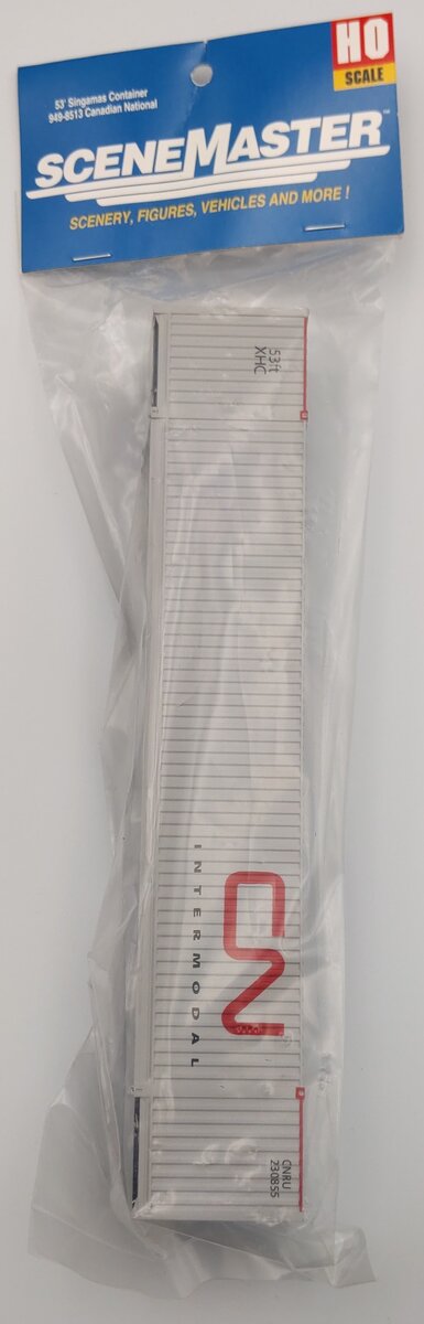 Walthers 949-8513 HO 53' Singamas Corrugated-Side Container - Canadian National