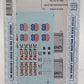 Microscale MC-5039 HO Union Pacific Tool Car/Excursion Boxcar Decal Sheet