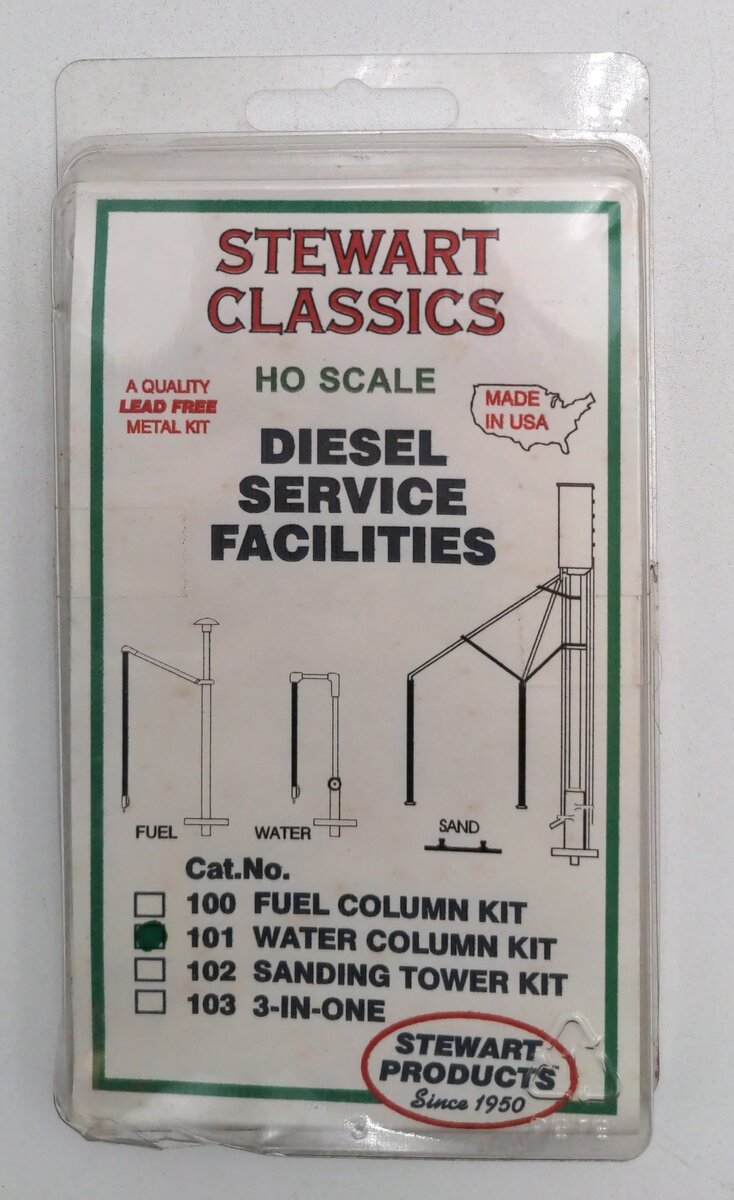 Stewart 101 HO Water Column Kit