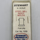 Stewart 1229 N Steel Mill Ingot Molds Loaded (Pack of 3)