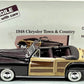Danbury Mint 1:24 Scale Maroon/Woodgrain '48 Chrysler Town & Country Convertible