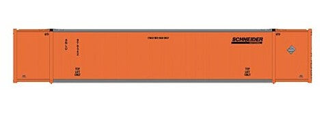 Rapido Trains 402008 HO 53'' High Cube Container SNLU/Schneider (Pack of 2)