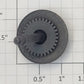Lionel 41-14 Army Turbine Gear Wheel & Plain Axle Assembly