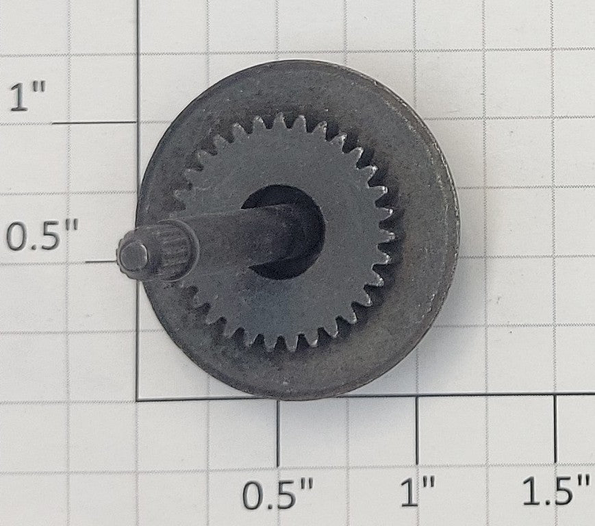 Lionel 41-14 Army Turbine Gear Wheel & Plain Axle Assembly