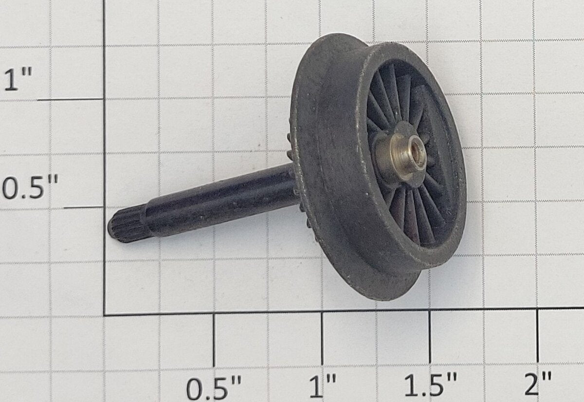 Lionel 41-14 Army Turbine Gear Wheel & Plain Axle Assembly