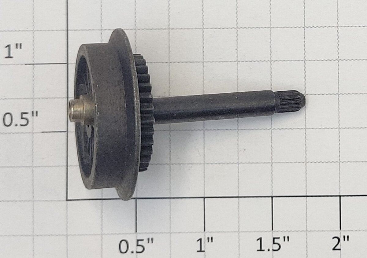 Lionel 41-14 Army Turbine Gear Wheel & Plain Axle Assembly