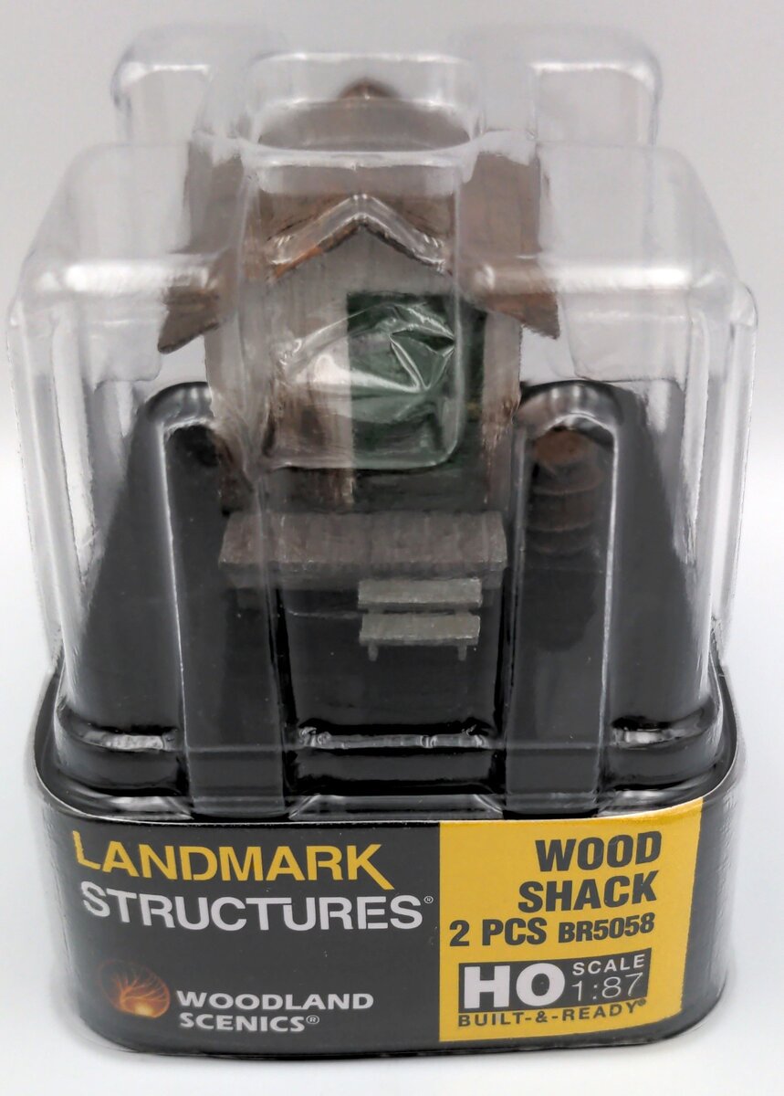 Woodland Scenics BR5058 HO Built-&-Ready Wood Shack Building