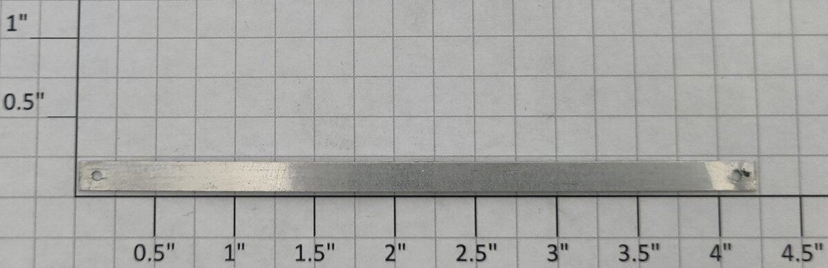 AMT 9000-101 New York Central Passenger Car Nameplate with Mounting Hole