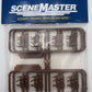 Walthers 949-6050 HO Scale Brown Beef Cattle Figures (Set of 16)