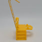 Lionel 6517-6Y Yellow Bay Window Caboose End Rail with Ladder