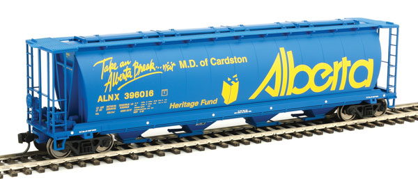 Walthers 910-7168 HO Alberta Heritage Fund ALNX 59' Cylindrical Hopper #396016