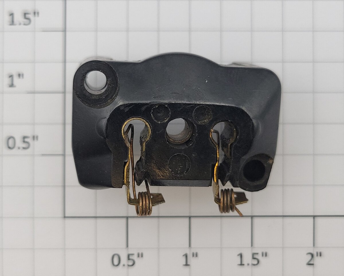 American Flyer XA9565 S Brush Plate Bracket Assembly