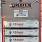 Scale Trains SXT10227 N CR England CIMC 53’ Reefer Container (Set of 3)