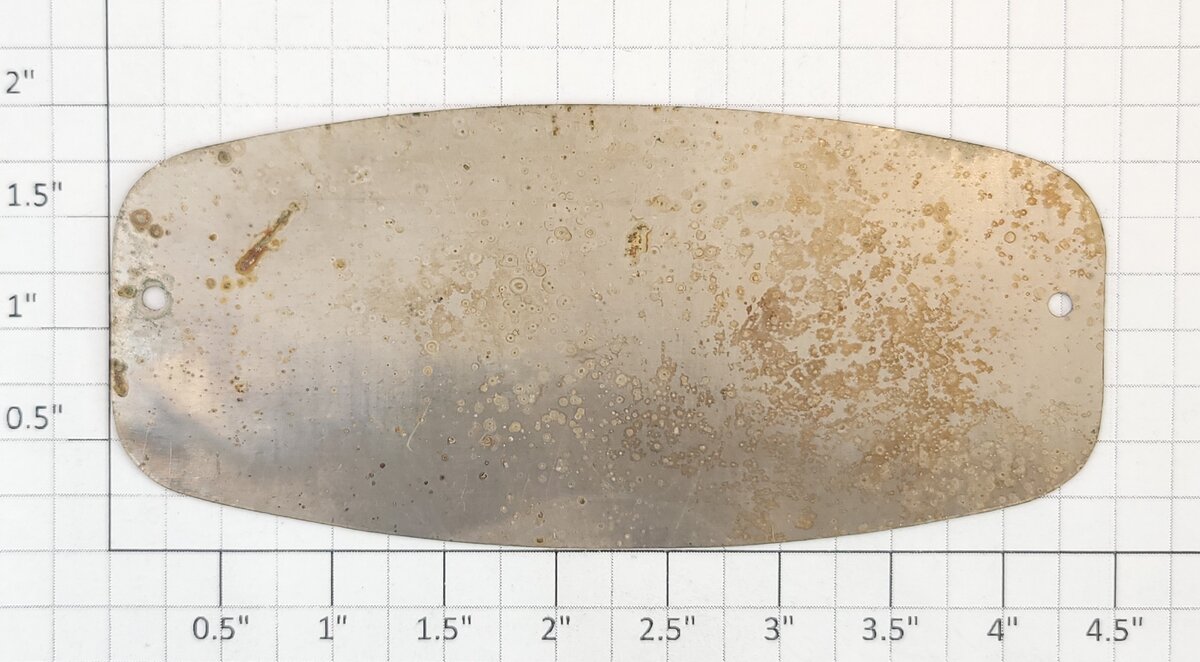 Lionel ZW-21 Metal Namplate