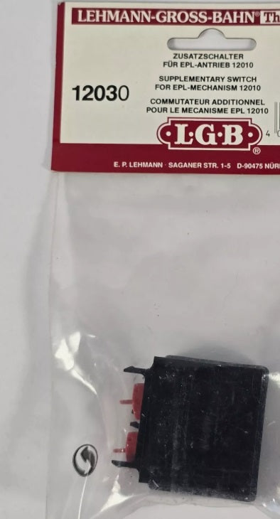 LGB 12030 Supplementary Switch for EPL Mechanism 12010
