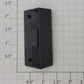 MTH HE-6200008 O Gauge RailKing Flat Car Black Full Width Wheel Chock