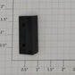 MTH HE-6200008 O Gauge RailKing Flat Car Black Full Width Wheel Chock