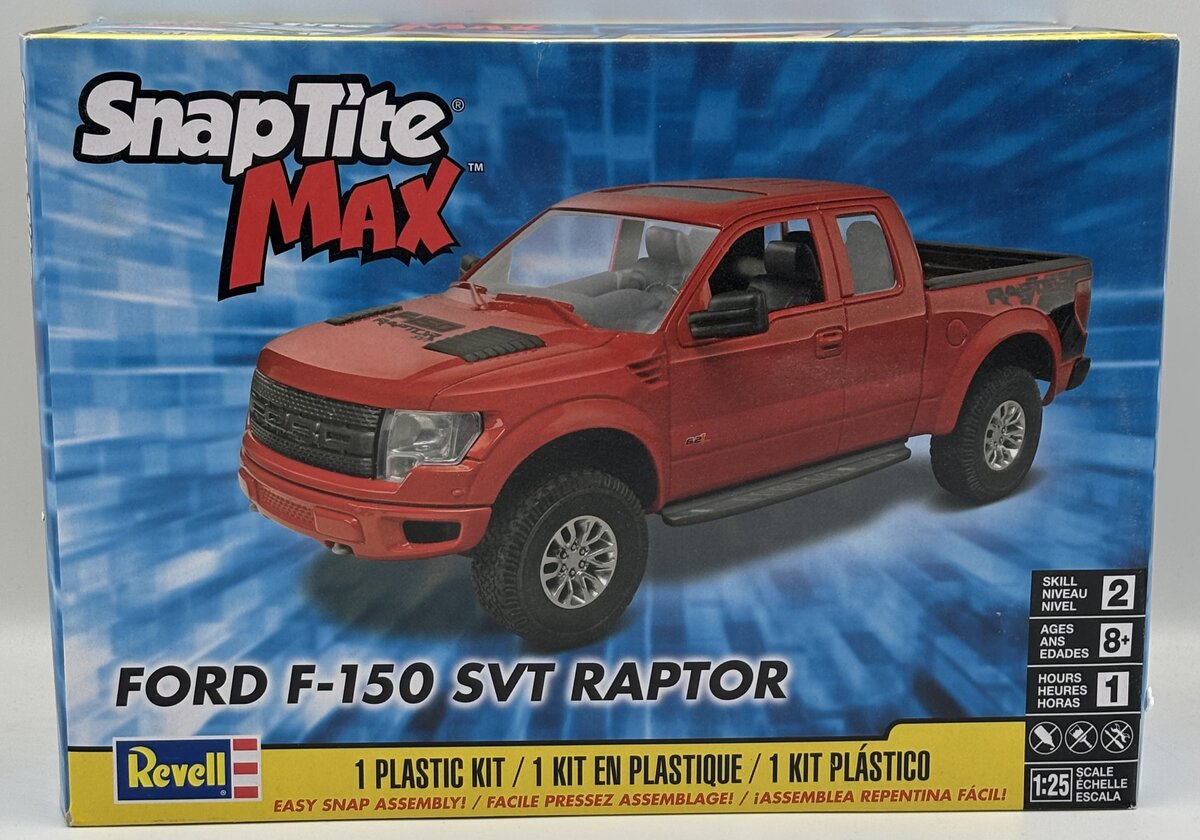 Revell 85-1233 1:25 SnapTite® Ford F-150 SVT Raptor Plastic Model Kit