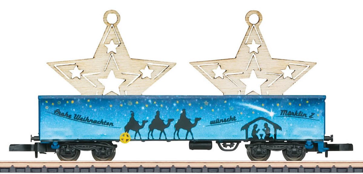 Marklin 80626 Z Scale 2016 Christmas Car w/ Ornament