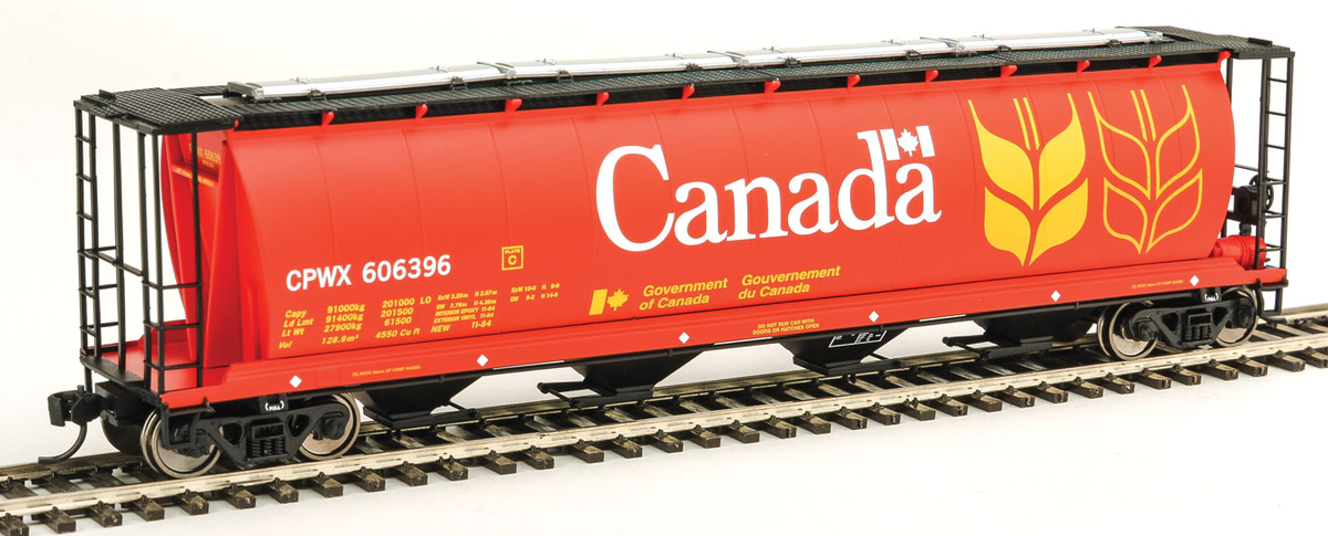 Walthers 910-7157 HO Scale Canadian Wheat Board 59' Cylindrical Hopper #606396