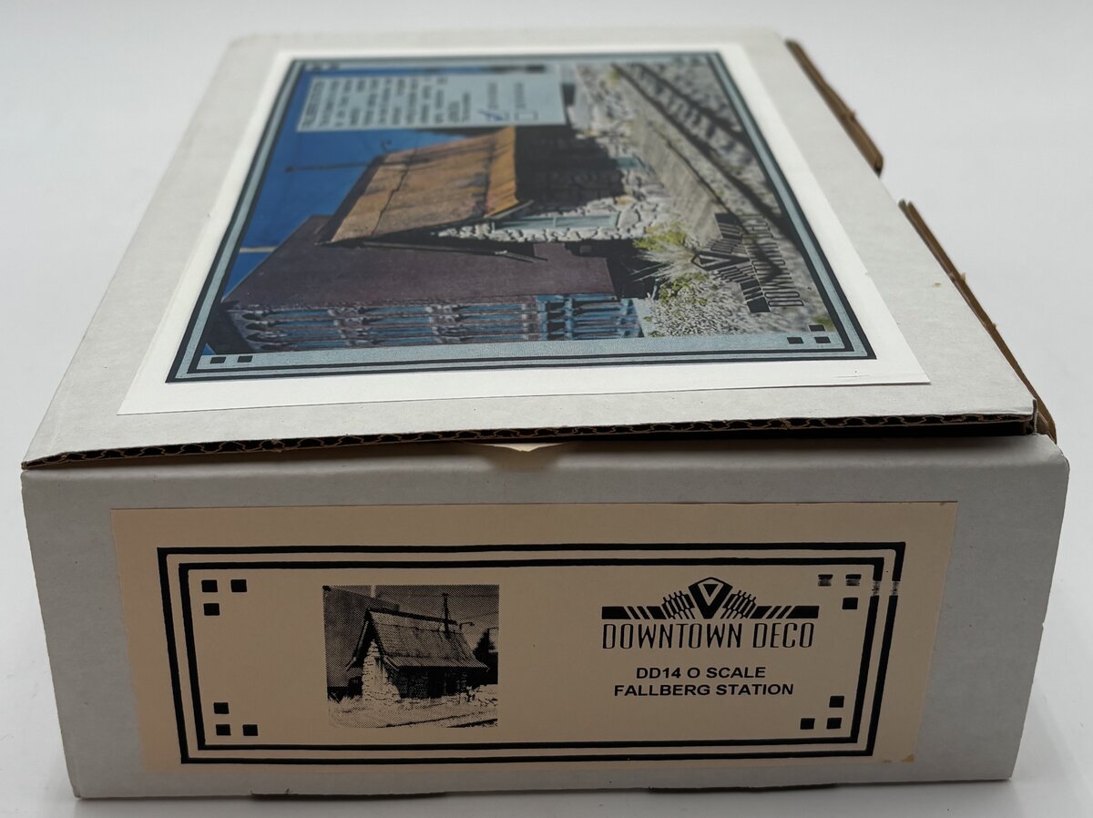 Downtown Deco DD14 O Scale Fallberg Station Kit