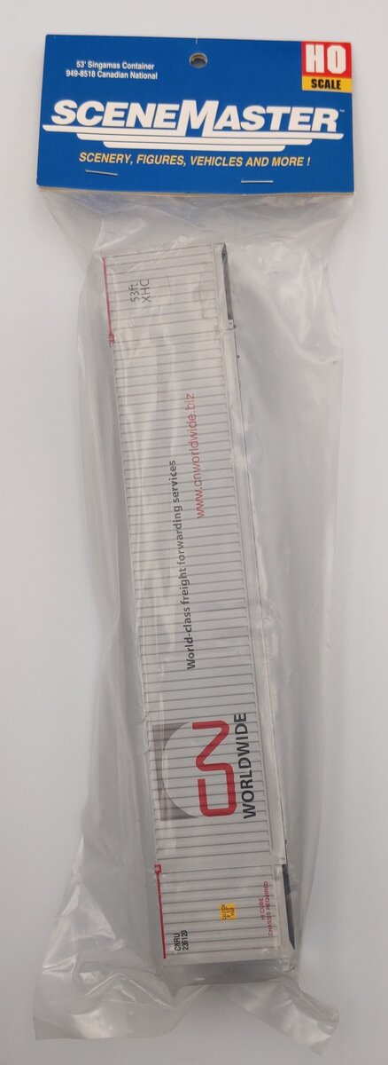 Walthers 949-8518 HO 53' Singamas Corrugated-Side Container - Canadian National