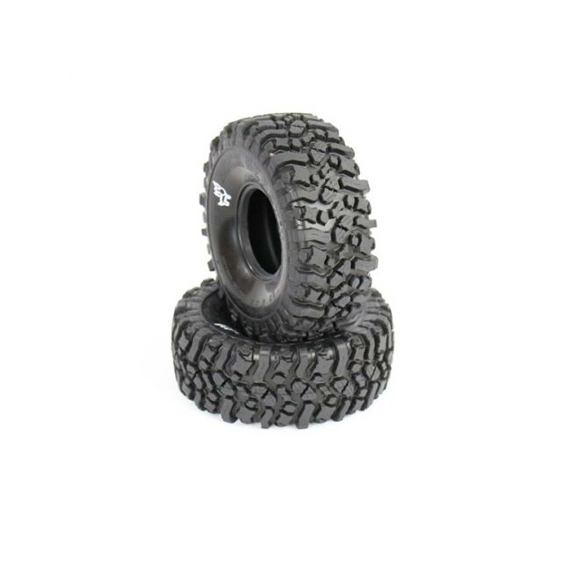 Pit Bull RC PB9002AK Rock Beast II Scale 2.2 Alien Kompound Tires (Pack of 2)