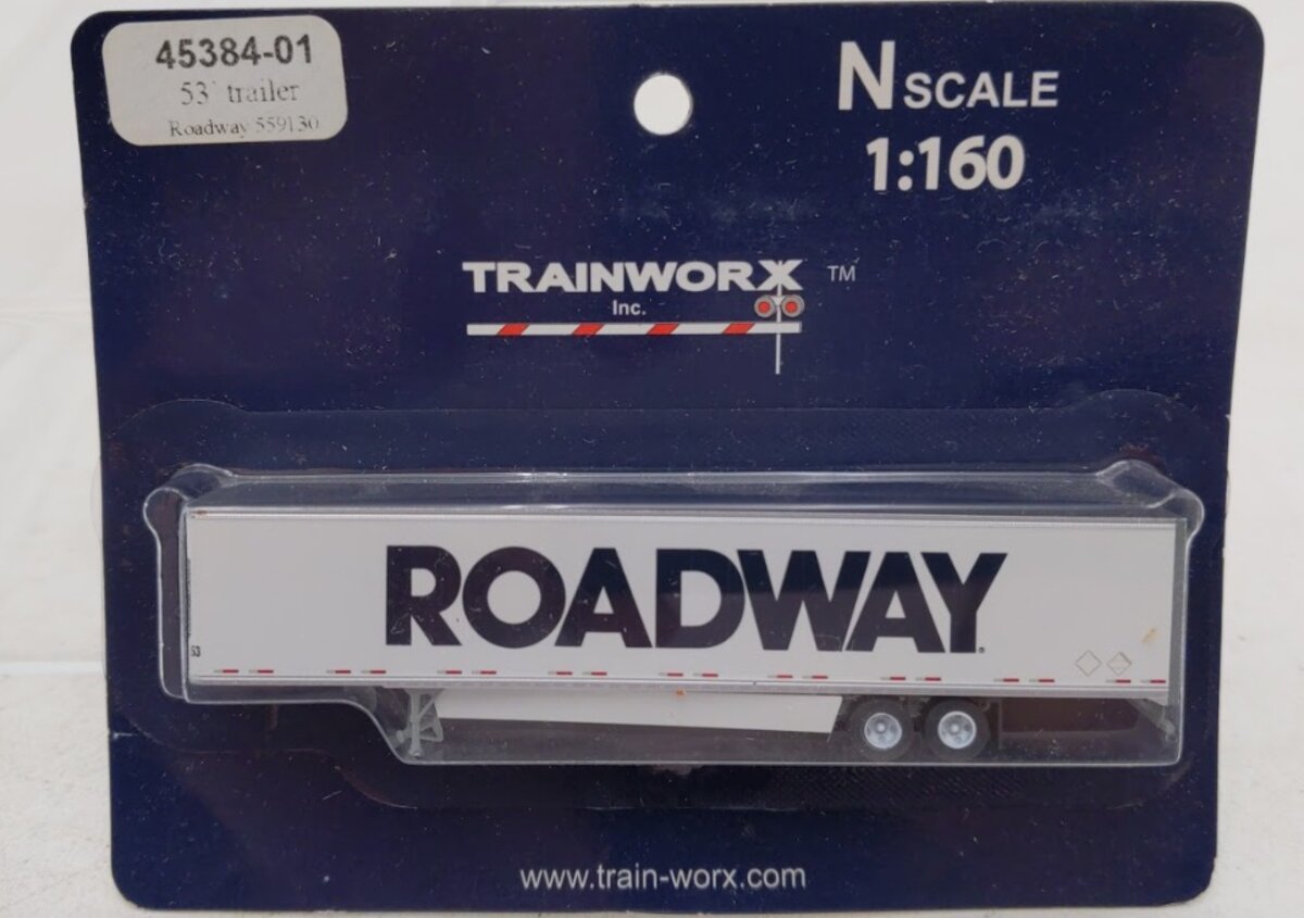 Trainworx Inc 45384-01 N Scale Roadway EXP 53' Trailer # 559130