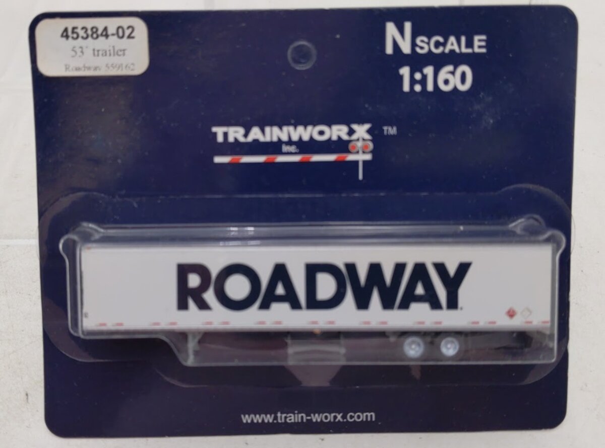 Trainworx Inc 4538402 N Scale Roadway 53' Trailer # 559162