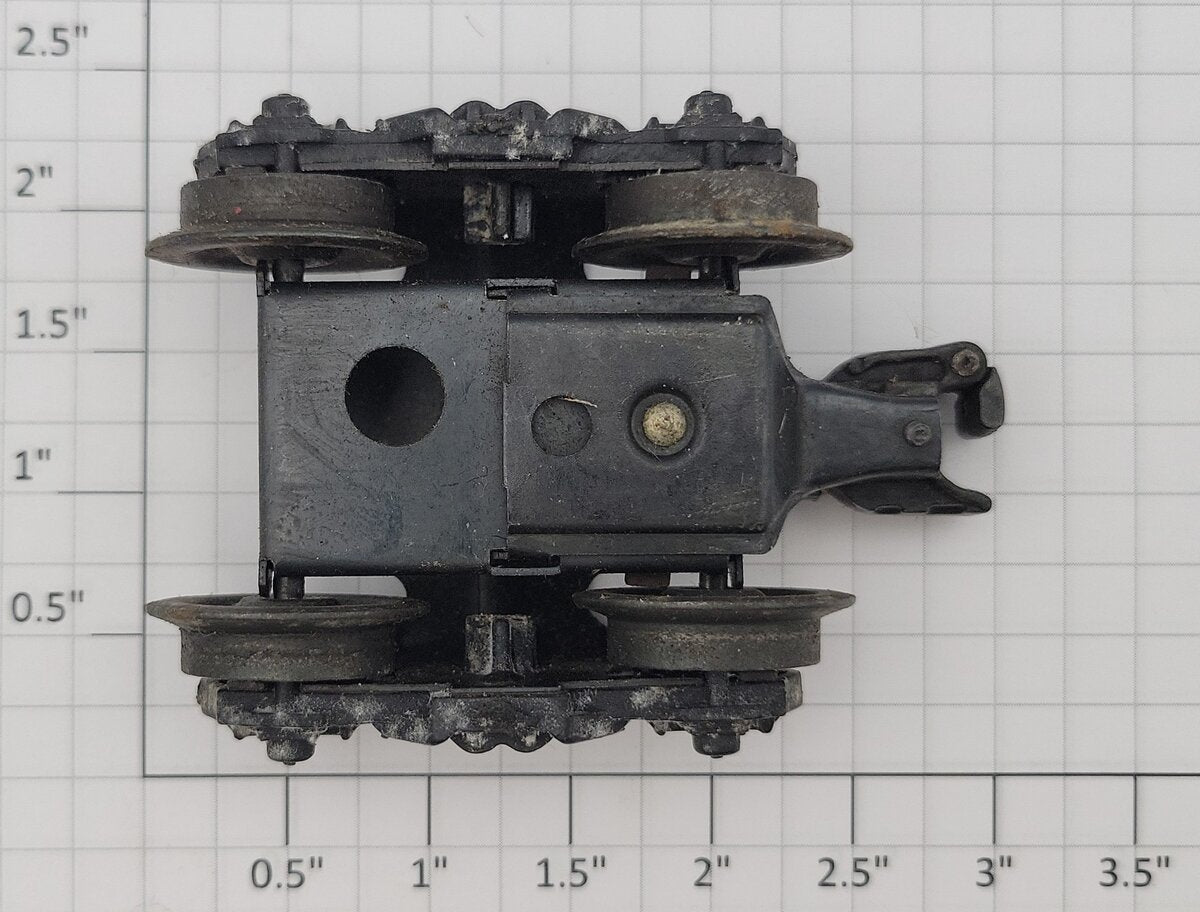 Lionel 500-1 Scout Freight Truck with Operating Knuckle Conversion Coupler