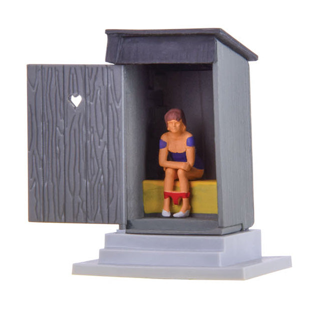 Viessmann 1500 HO Restroom Stories Moving Figure