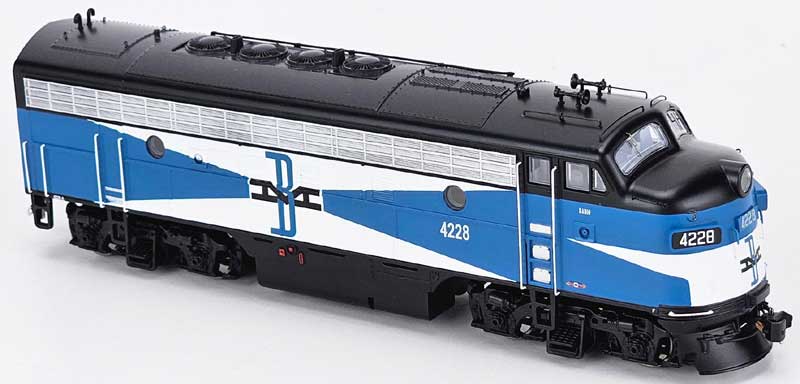 Bowser 24621 HO B&M EMD F3A Phase 4 Diesel Locomotive w/Sound & DCC #4228