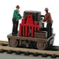 Bachmann 46223 HO Gandy Dancer Operating Hand Car Assorted Colors