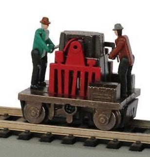 Bachmann 46223 HO Gandy Dancer Operating Hand Car Assorted Colors