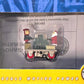 Bachmann 46224 HO Christmas Gandy Dancer Operating Hand Car