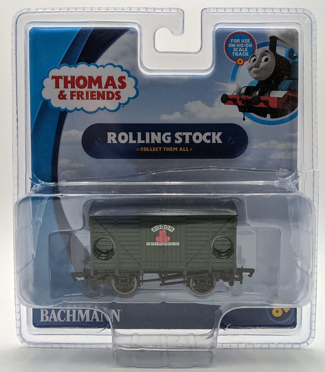Bachmann 77012 HO Thomas & Friends Sodor Fruit and Vegetable Co. Ventilated Van