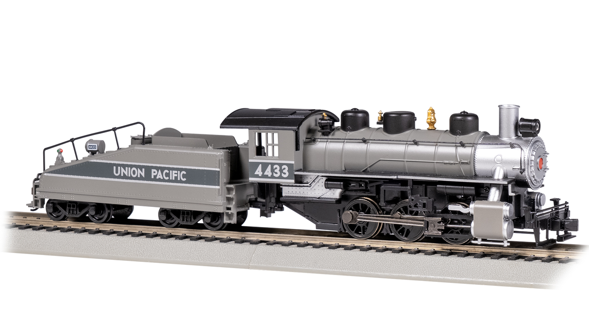 Bachmann 50610 HO UP USRA 0-6-0 Steam Locomotive w/ Smoke & Slope Tender #4433