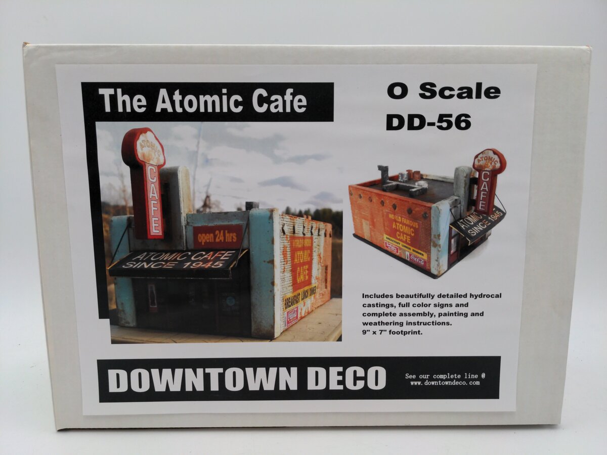 Downtown Deco 56 O The Atomic Café Cast-Hydrocal Kit
