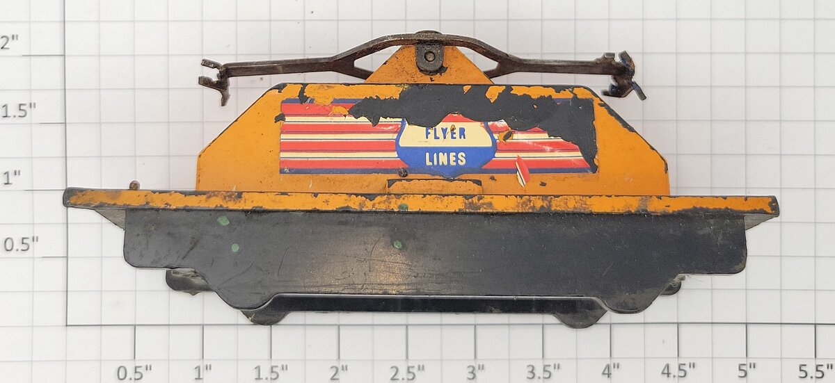 American Flyer 740-S Handcar Shell