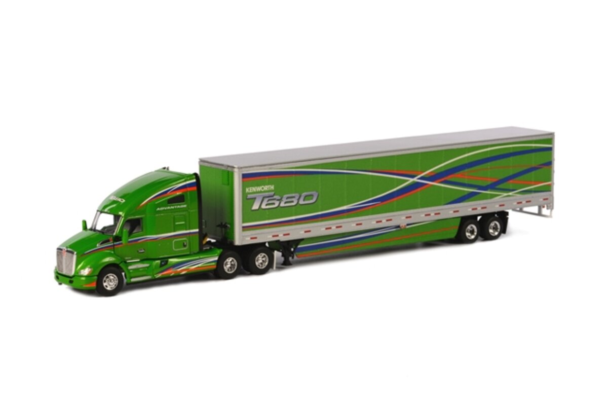 WSI 02-1753 1:50 PACCAR Brand Box - Set of 3 Tractor Trailers