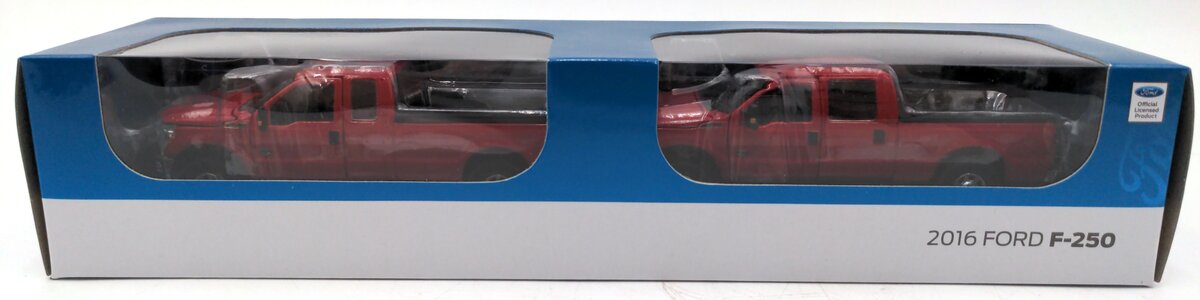 Sword Models SW1300-RC 1:50 Ford F250 Escort Set in Red - 2 Truck Set