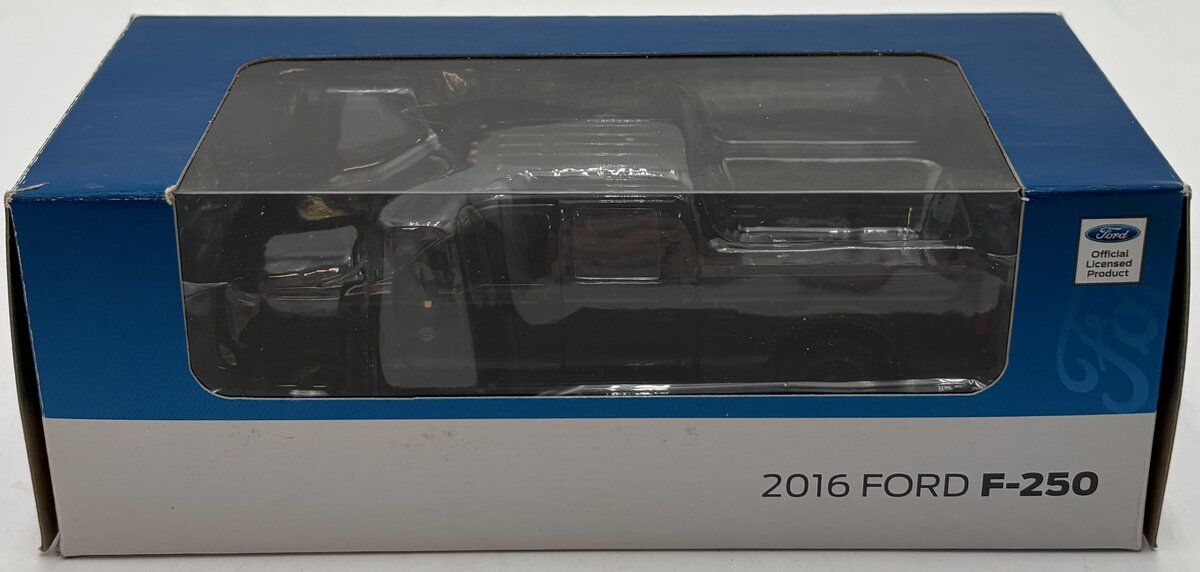 Sword 1200-KM 1:50 Ford F250 XLT Pickup with Super Cab & 8" Bed in Black/Black