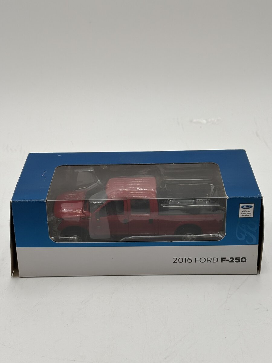 Sword 1200-RC 1:50 Ford F250 XLT Crew Cab Pickup with 6" Bed in Red/Chrome