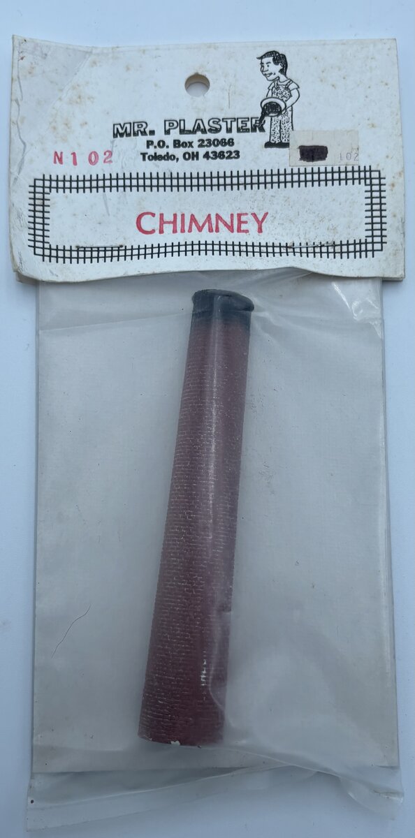 Mr. Plaster N102 N Scale Chimney