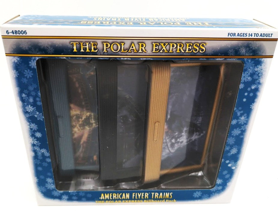 American Flyer 6-48006 The Polar Express AF Billboard Pack (Pack of 3)