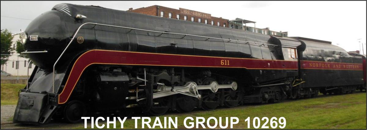 Tichy 10269N N Norfolk and Western #611 Steam Locomotive Decal Sheet