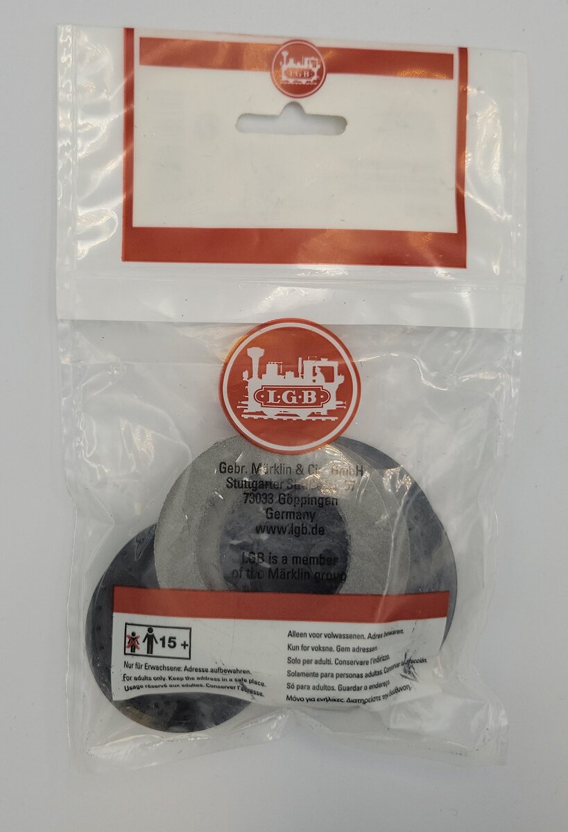 LGB 67267 G Scale Replacement Track Cleaning Ring Wheels