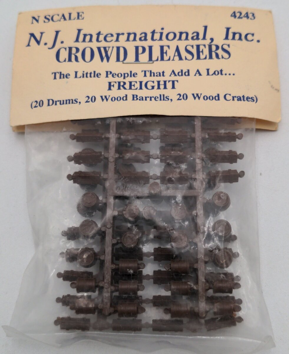 NJ International 4243 N Drums, Wood Barrels & Crates