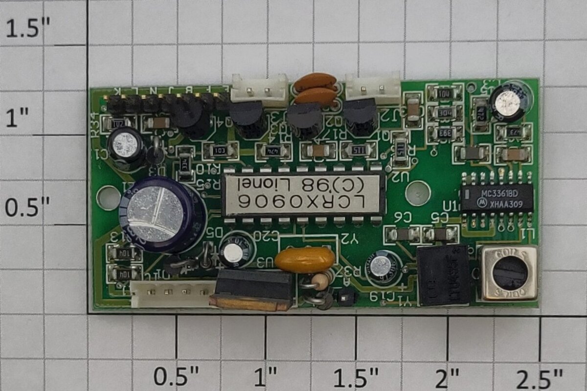 Lionel 18124-110 F3 B Unit LCRX PCB Circuit Board
